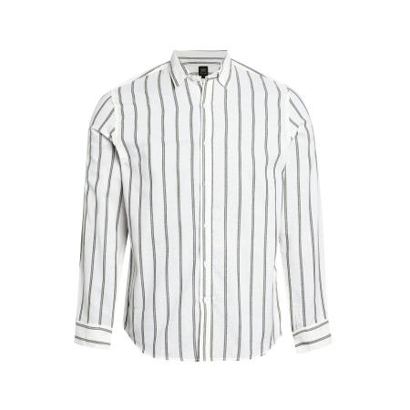 Campus Sutra Campus Sutra Overhemd Winifred groen / wit