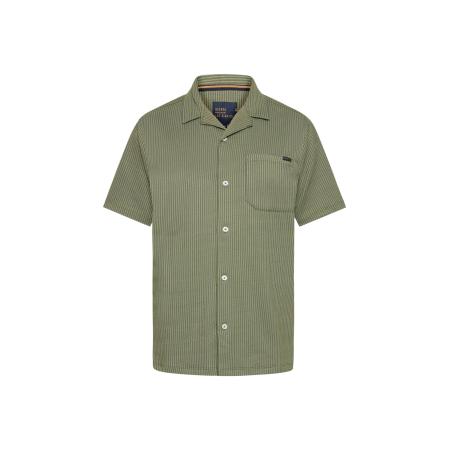 Signal Overhemd Willy olijfgroen / pastelgroen