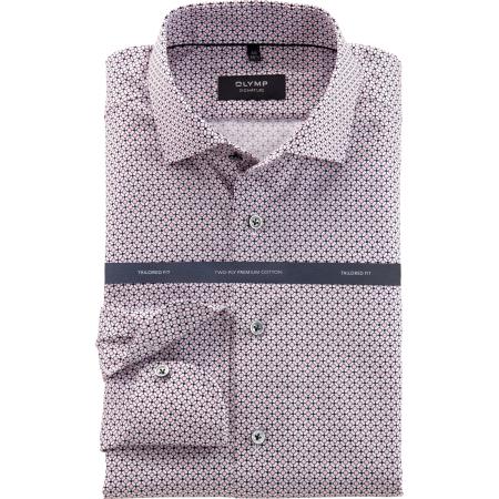 OLYMP SIGNATURE Overhemd roos, Bedrukt
