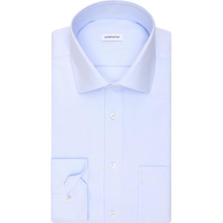 Seidensticker Overhemd lichtblauw, Motief