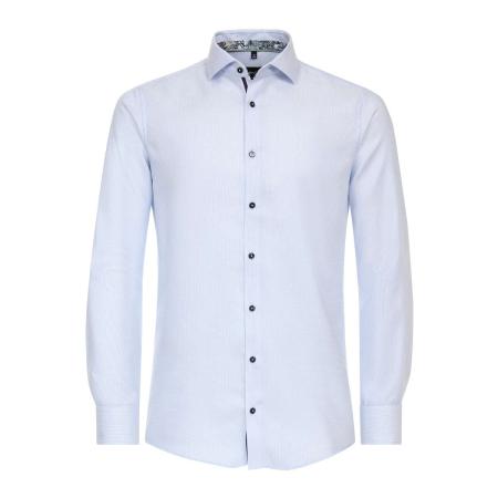Venti Overhemd blauw, Faux-uni