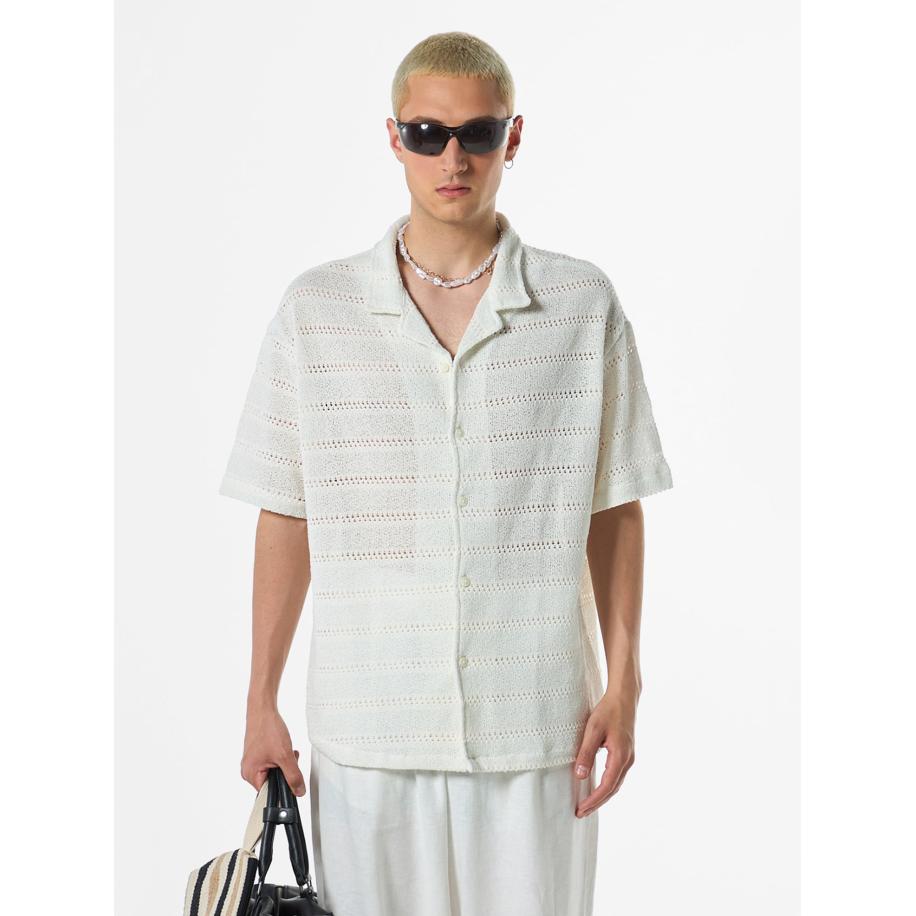 VAMOS CLO Overhemd wit Wit