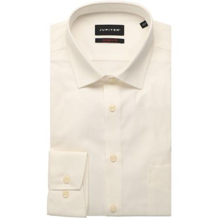 Jupiter Overhemd wit, Gestreept