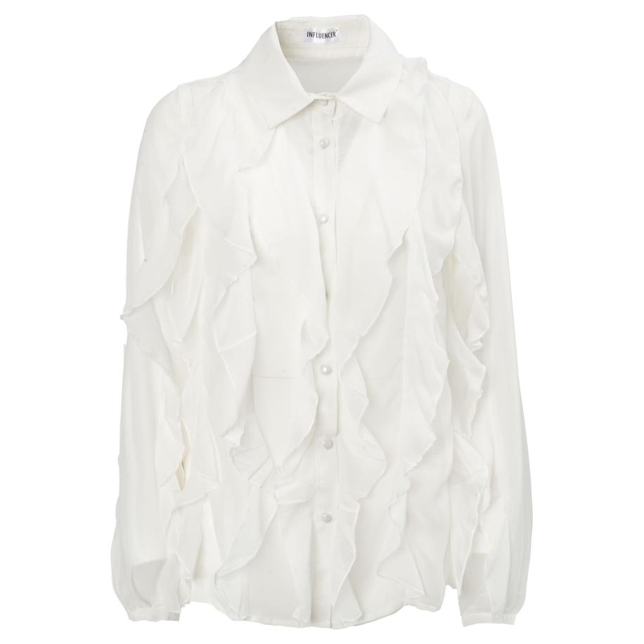 Influencer Influencer Blouse wit -