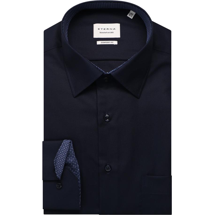 ETERNA Overhemd Extra kort (ML5) blauw Blauw
