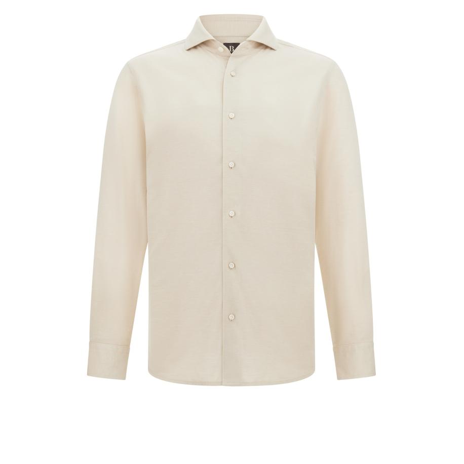 Boggi Milano Boggi Milano Overhemd ivoor -
