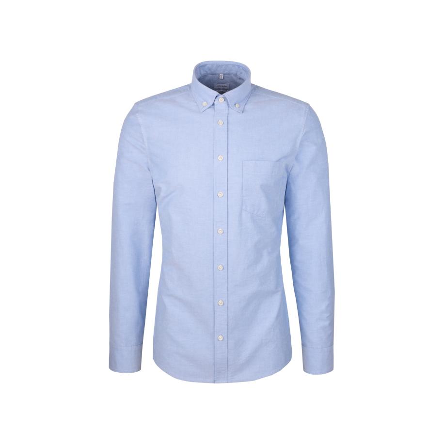 Seidensticker SEIDENSTICKER Overhemd Schwarze Rose lichtblauw -