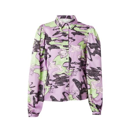 Nümph NÜMPH Blouse WANDA lichtgroen / sering / lichtlila / zwart