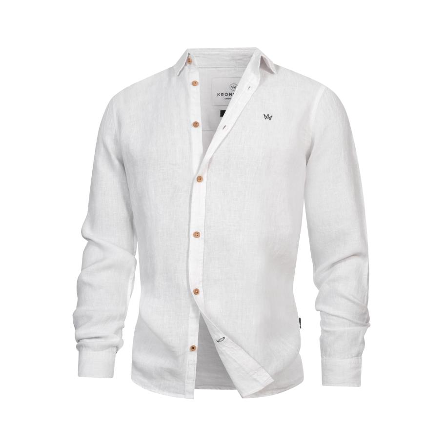 Kronstadt Kronstadt Overhemd Ayers wit -