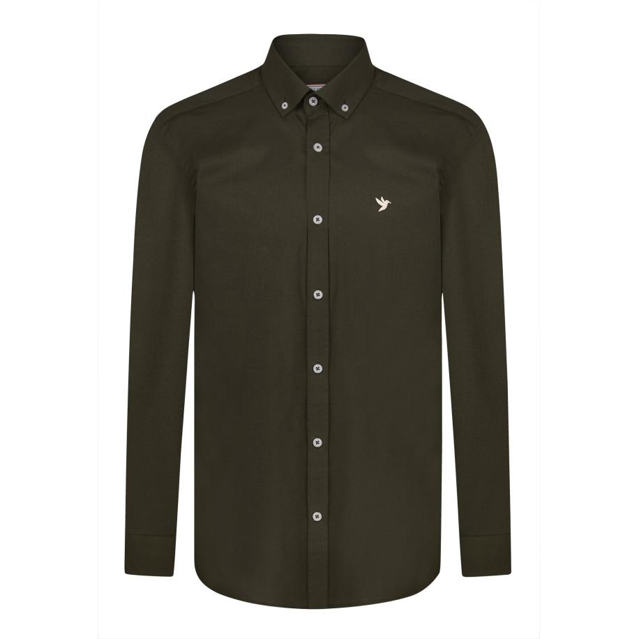 Felix Hardy Felix Hardy Overhemd donkergroen -