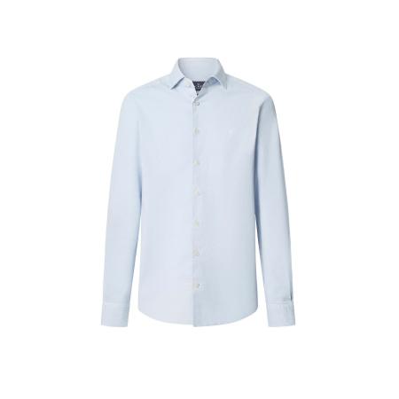 Hackett London Hackett London Overhemd hemelsblauw / wit