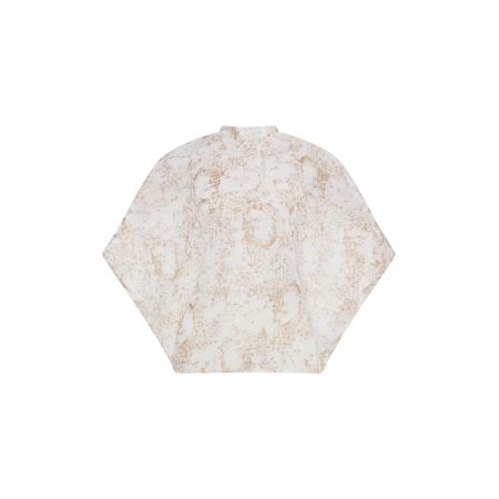 DreiMaster DreiMaster Klassik Blouse sand / wit