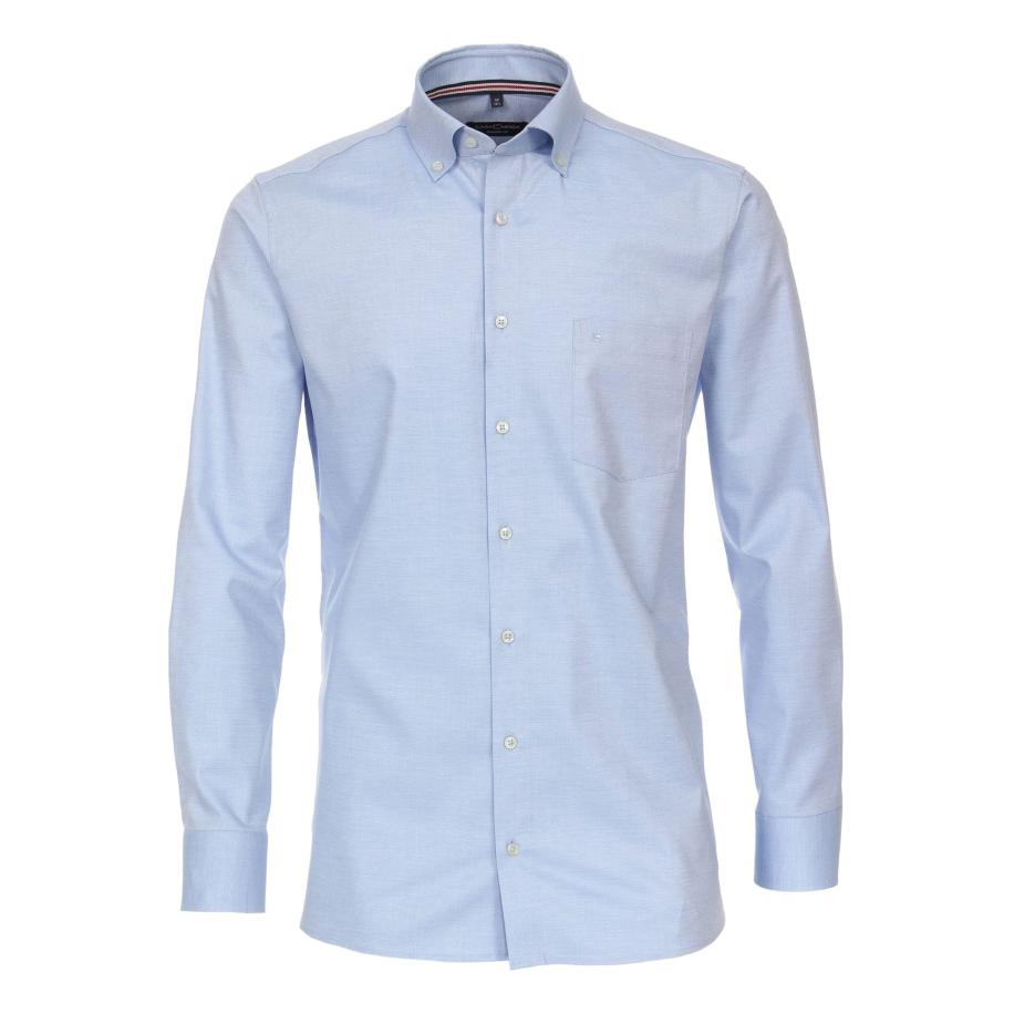 Casa Moda Overhemd blauw, Faux-uni Blauw