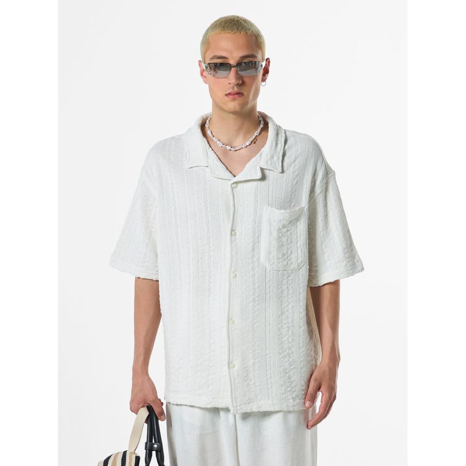 VAMOS CLO Overhemd wit Wit