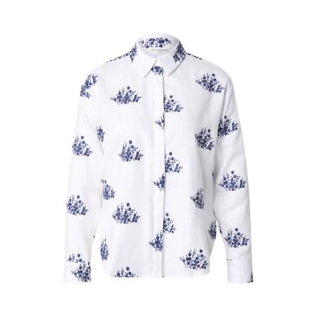 MSCH Copenhagen MSCH COPENHAGEN Blouse Ryan Conella blauw / wit