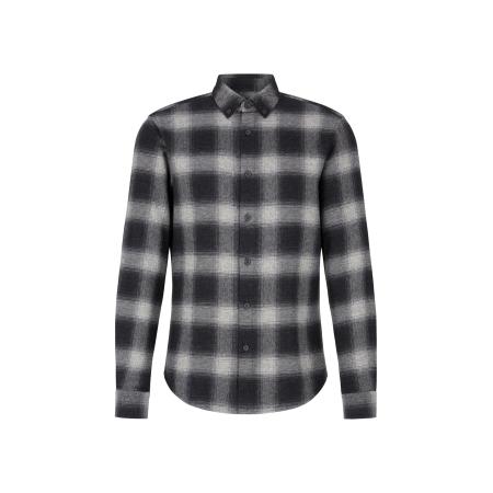 STRELLSON Overhemd Corey antraciet / wit