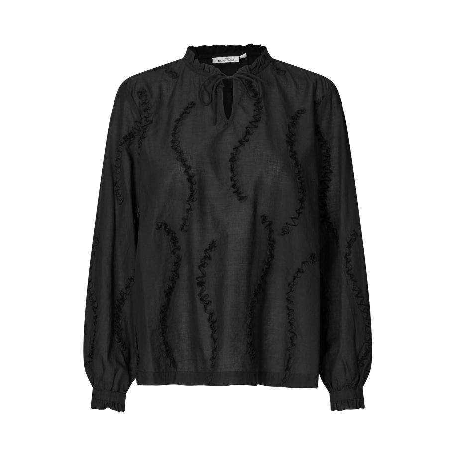 Masai Masai Blouse MaDolvira zwart -