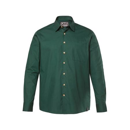 STHUGE STHUGE Overhemd geel / donkergroen