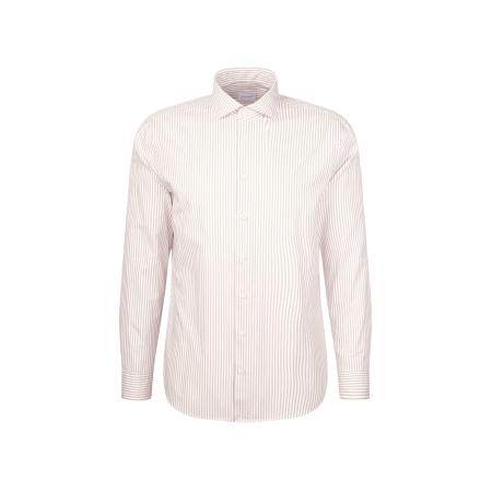 Seidensticker SEIDENSTICKER Overhemd Schwarze Rose beige / wit