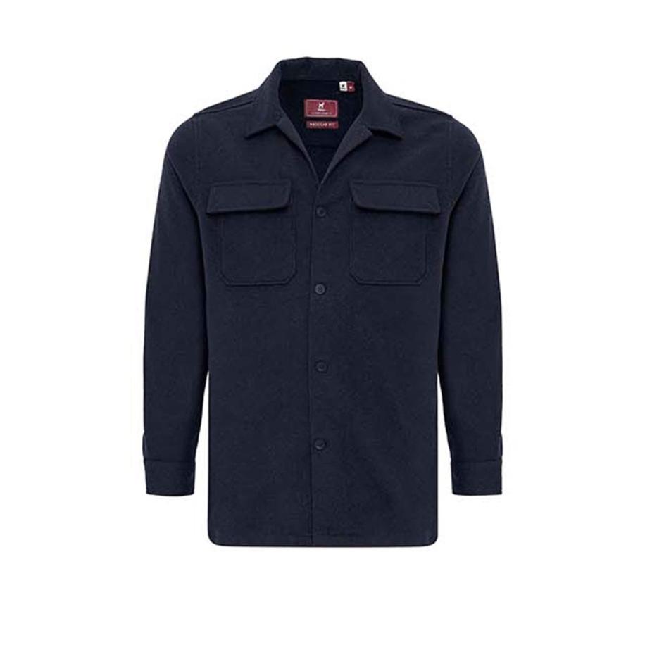 Williot Williot Overhemd nachtblauw -