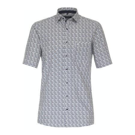 Casa Moda Overhemd Korte mouw blauw