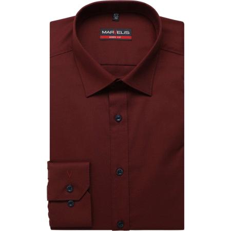 Marvelis Overhemd rood, Faux-uni