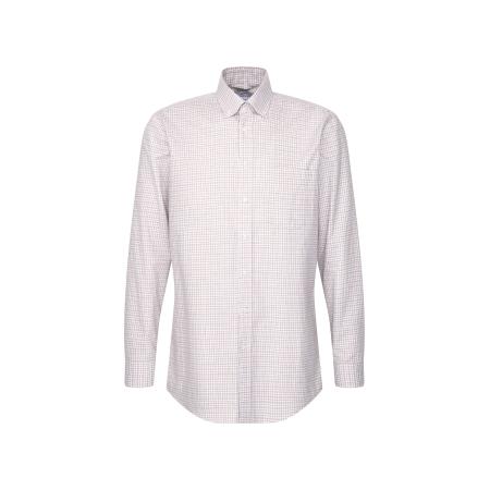 SEIDENSTICKER Zakelijk overhemd SMART FLANNELS beige / rood