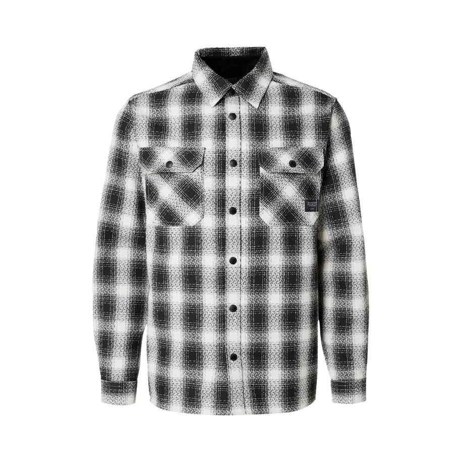 INDICODE JEANS INDICODE JEANS Overhemd Leks zwart / wit -