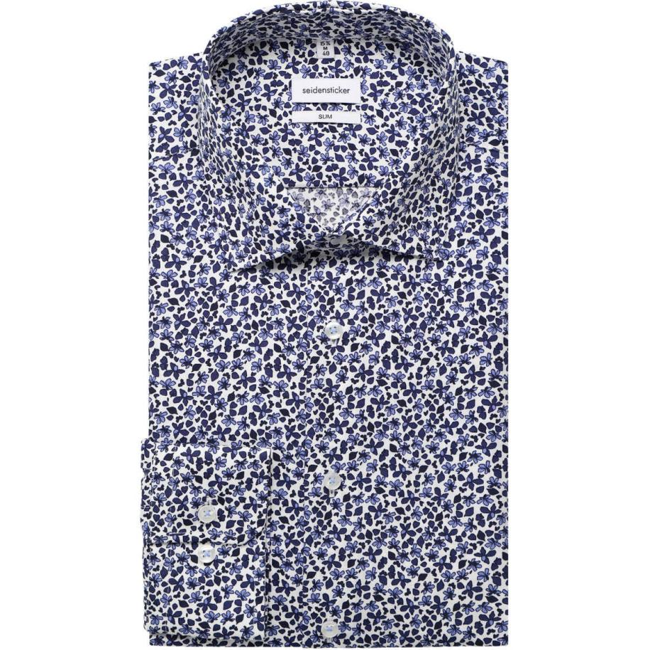 Seidensticker Overhemd ML6 (vanaf 68 CM) blauw Blauw