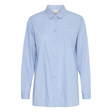 ICHI ICHI Blouse GESTA lichtblauw
