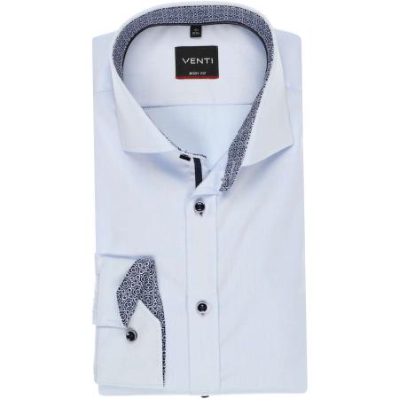 Venti Overhemd blauw, Faux-uni