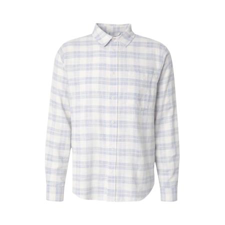 Armedangels ARMEDANGELS Overhemd FLAAVIEN smoky blue / wit