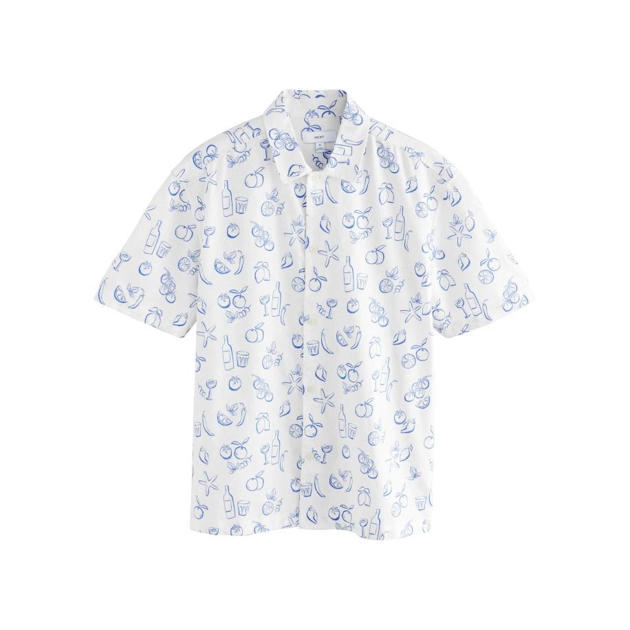 Next Next Overhemd blauw / wit -