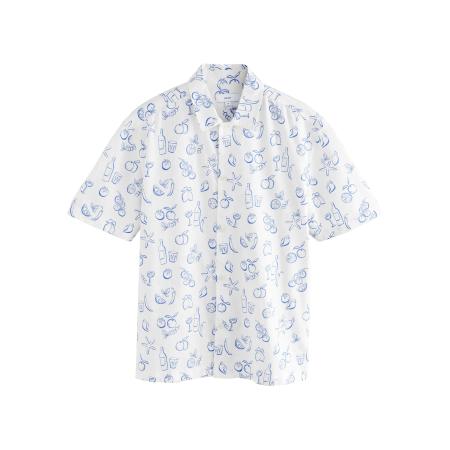 Next Next Overhemd blauw / wit