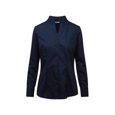 Seidensticker SEIDENSTICKER Blouse Schwarze Rose donkerblauw