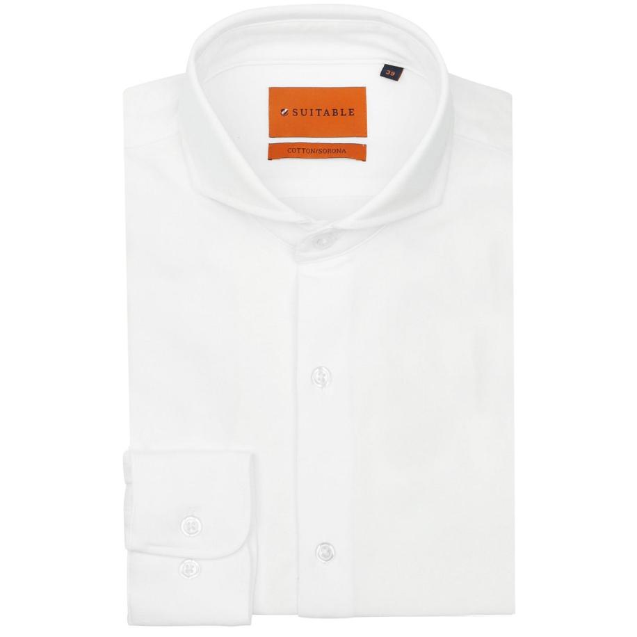 Suitable Sorona Overhemd Gebroken Wit Bruin