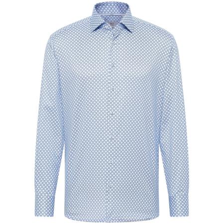 Eterna ETERNA Zakelijk overhemd marine / azuur / wit