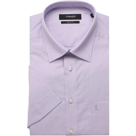 Leonardo by Jupiter Overhemd Korte mouw lila