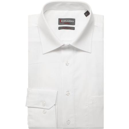 Jupiter Overhemd wit, Effen