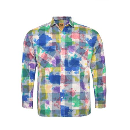 Campus Sutra Overhemd Tikva gemengde kleuren