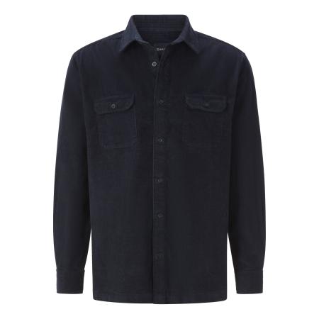 BABISTA Overhemd donkerblauw, Effen