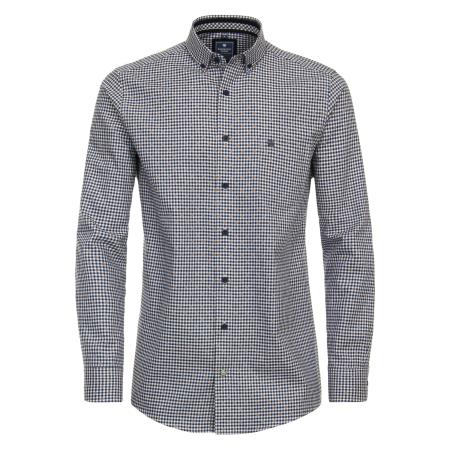 Redmond Casual Overhemd blauw, Ruit