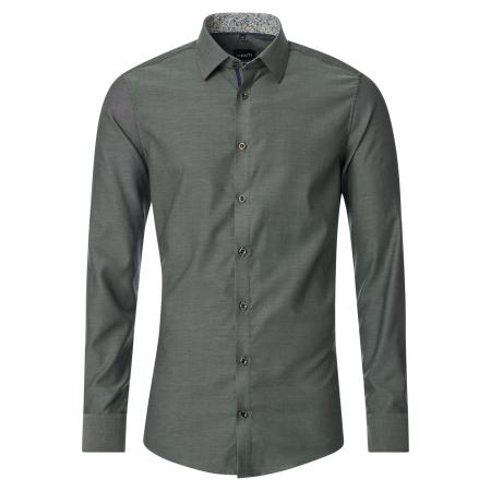 Venti Overhemd groen, Faux-uni