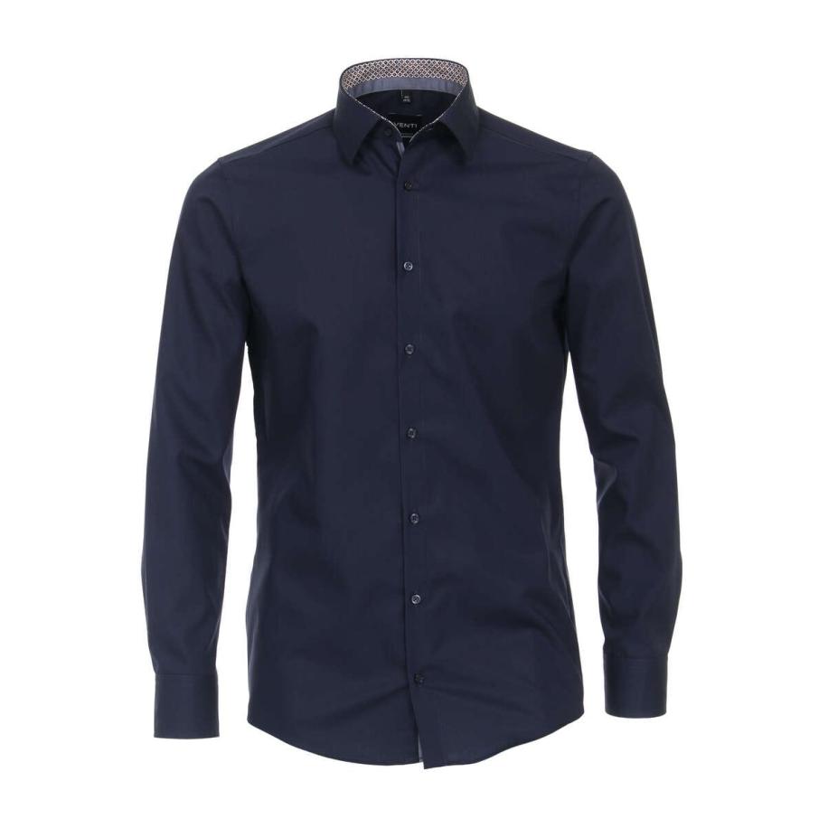 Venti Overhemd ML7 (72CM+) Marine Blauw