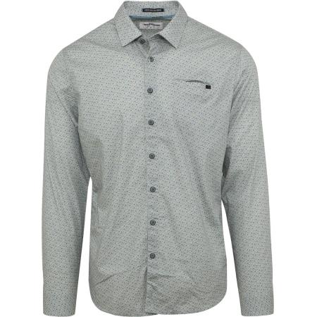 No Excess Overhemd Patroon Respo Groen