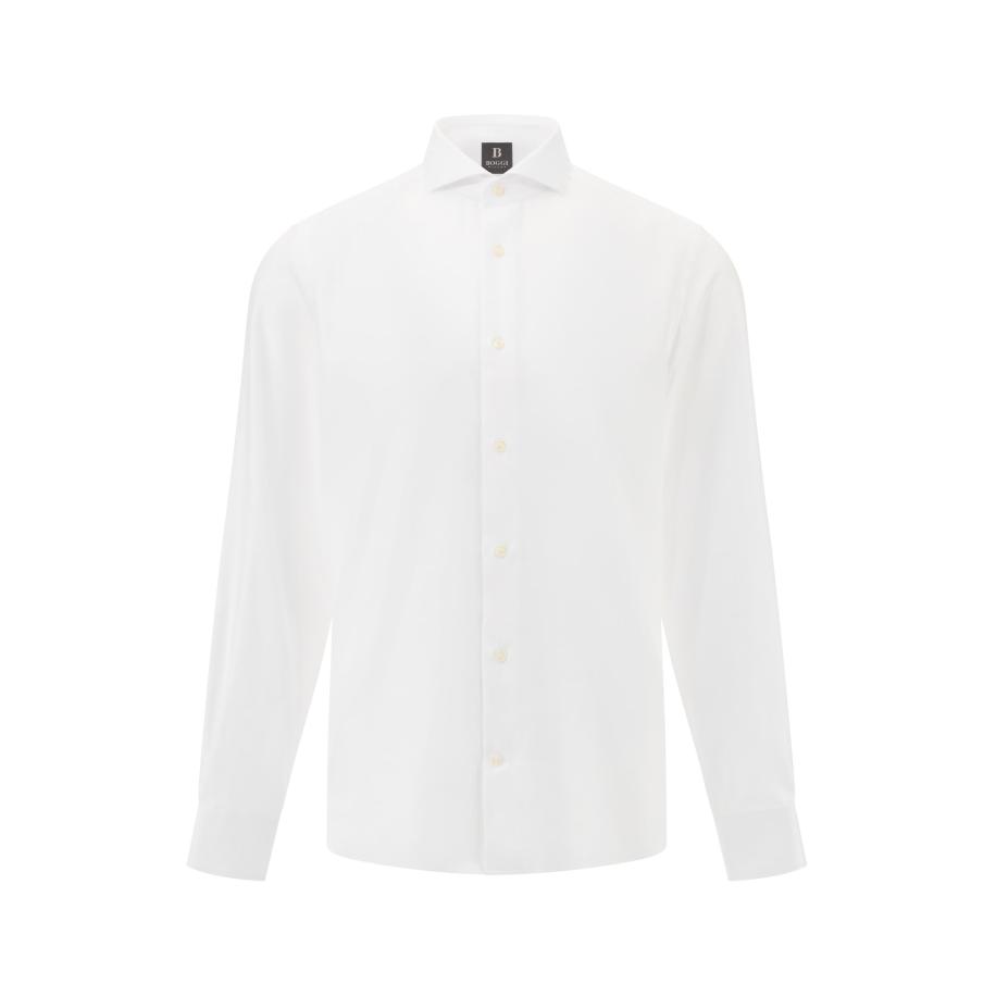 Boggi Milano Boggi Milano Overhemd wit -