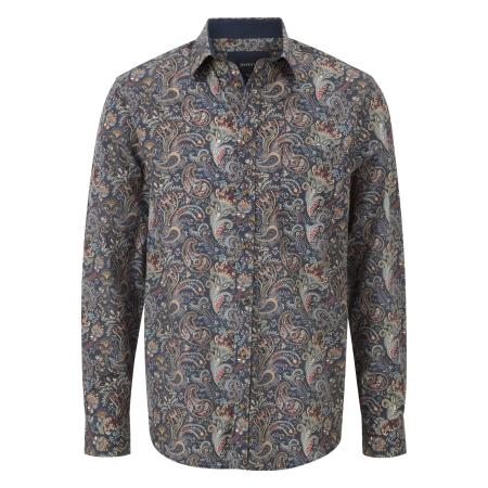 BABISTA Overhemd blauw, Motief