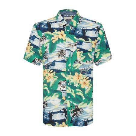 Blend BLEND Overhemd blauw / geel / groen / wit