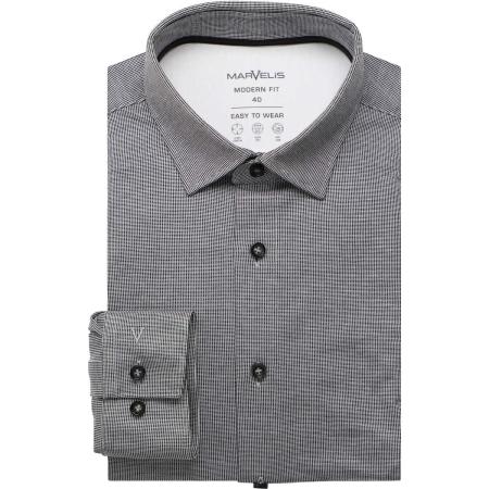 Marvelis Performance Jersey shirt zwart, Gestructureerd