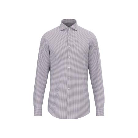 SEIDENSTICKER Zakelijk overhemd blauw / wit